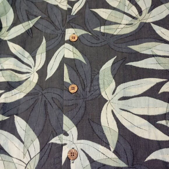 Tommy Bahama Mens Silk Hawaiian Shirt Size L Floral Tropic - Picture 3 of 7